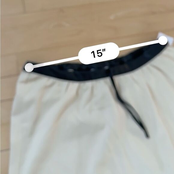 WeWoreWhat Bow Maxi Skirt in Wood Ash & Black S NWOT - Picture 7 of 12